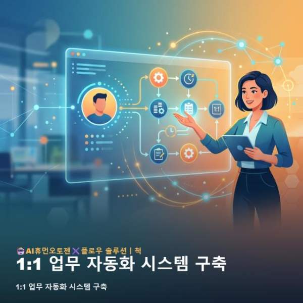 1:1 업무 자동화 시스템 구축