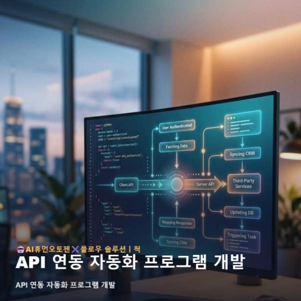 API 연동 자동화 프로그램 개발