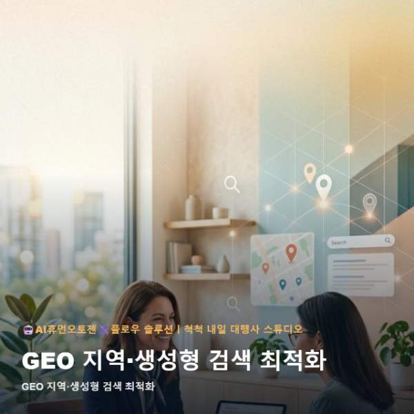 GEO 지역·생성형 검색 최적화