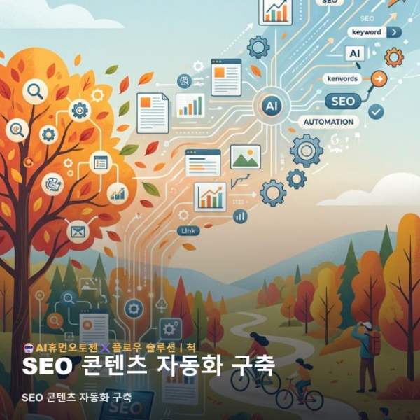 SEO 콘텐츠 자동화 구축