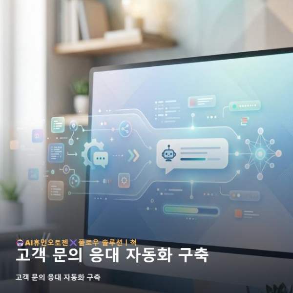 고객 문의 응대 자동화 구축