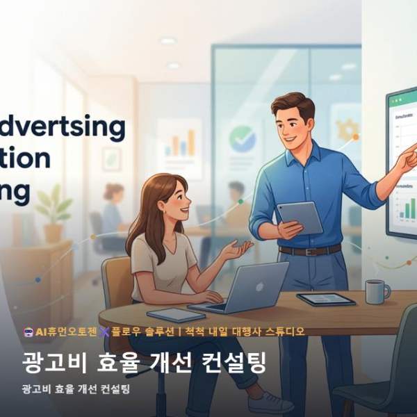 온라인 광고비 효율 개선 컨설팅, 고민된다면 이 순서로 살펴보세요 관련 이미지 1