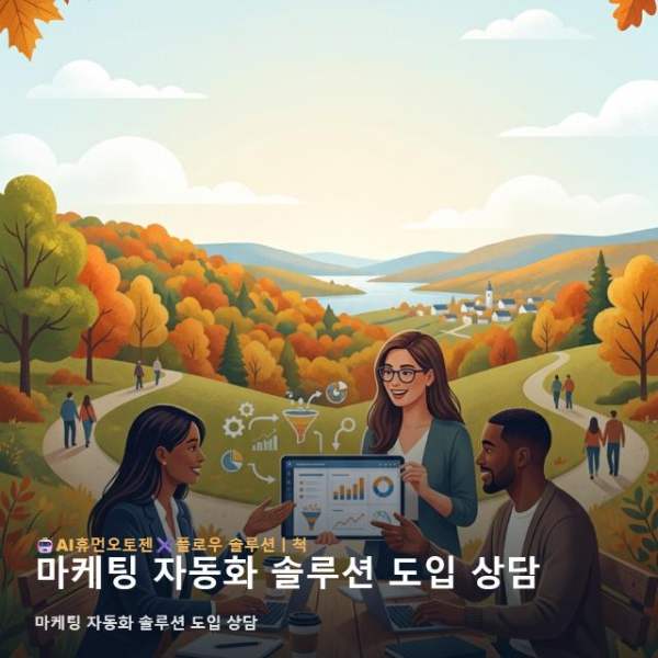 마케팅 자동화 솔루션 도입 상담