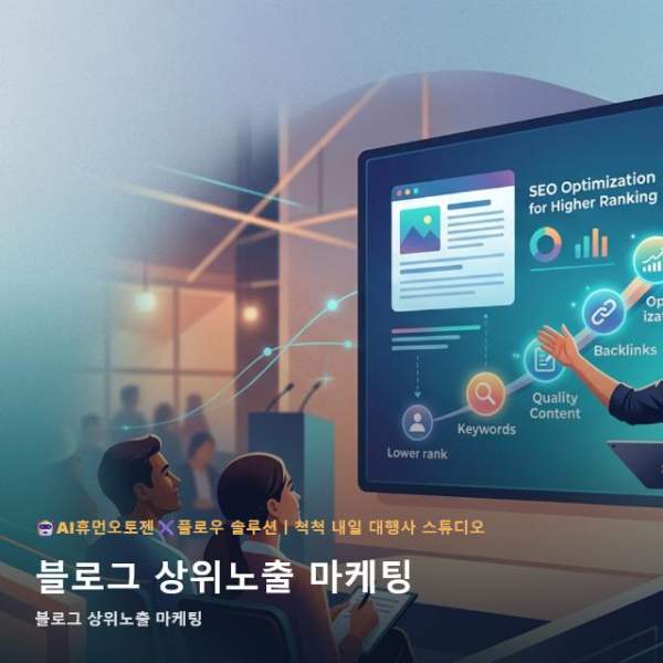 블로그 상위노출 마케팅