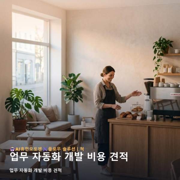 업무 자동화 개발 비용 견적