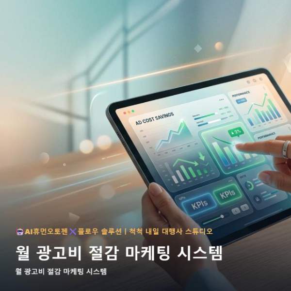 온라인 월 광고비 절감 마케팅 시스템 상황별 도입 기준과 AI 자동화 활용 관련 이미지 1