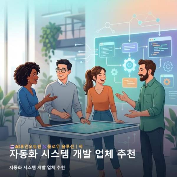 자동화 시스템 개발 업체 추천