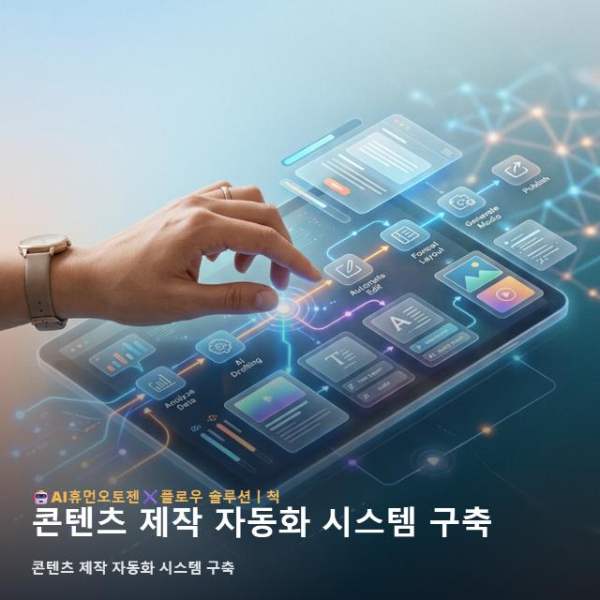 콘텐츠 제작 자동화 시스템 구축